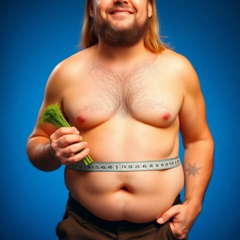 Мужчина похудел на 34 кг на строгой диете и чуть не ослеп