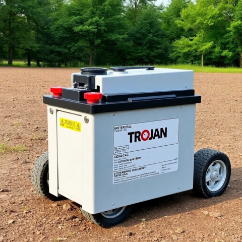 Аккумулятор trojan j305g-ac в автономных системах питания беспилотного наземного транспорта