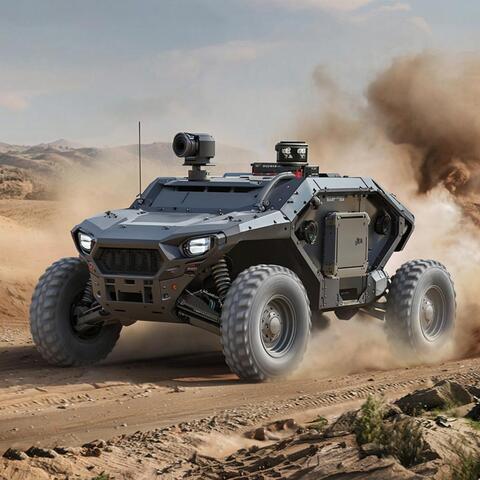 Аккумулятор challenger evg12-110 в автономных системах питания беспилотного наземного транспорта в условиях на поле боя.